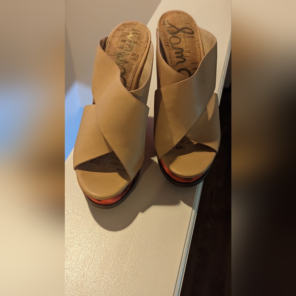 Platform wedge sandals